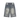 "The Way The Truth" Vintage Wash Baggy Denim Shorts